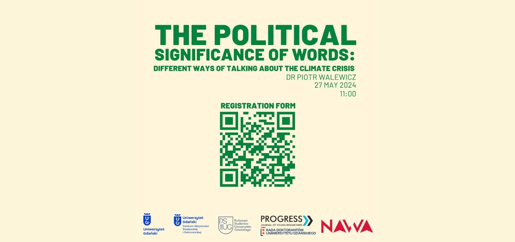 The political significance of words: different ways of talking about the climate crisis